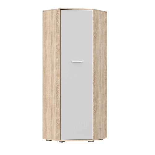 Шкаф угловой НК FUN Дуб сонома/Белый