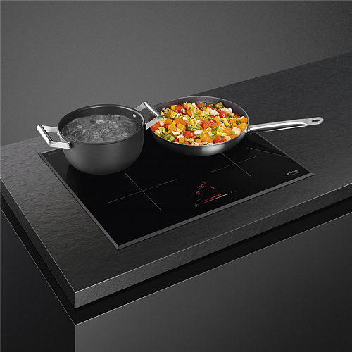 Встраиваемые индукционные панели SMEG SI4642B