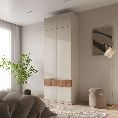 Антресоль НК PIANO для шкафа 2-х створчатого Кашемир