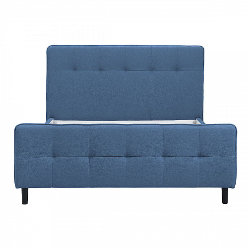 Кровать Эльза 1,6 Венге/SAVANA PLUS DENIM