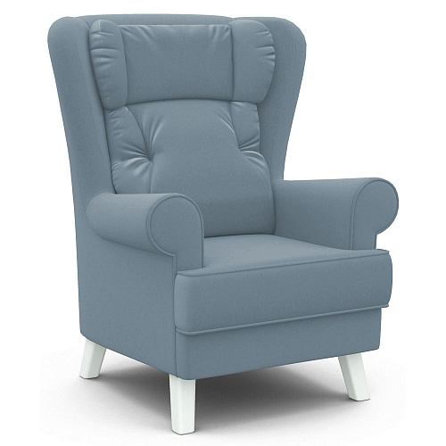 Кресло отдыха Комфорт-2 CATANIA DUSTY BLUE/Снег