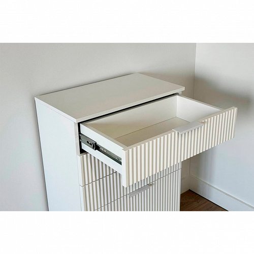 Комод Зефир белое дерево/белый (эмаль)