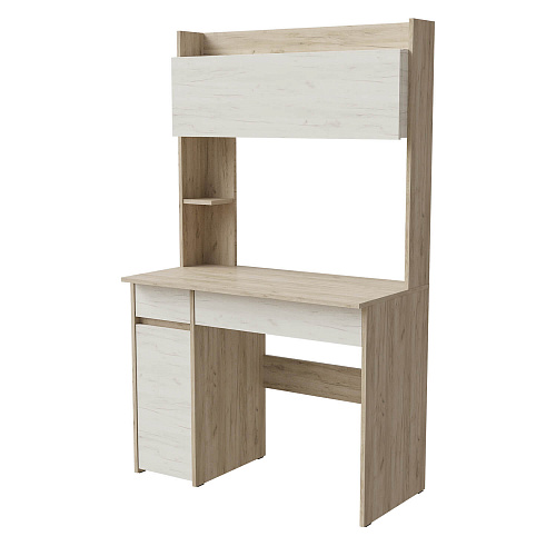 Стол компьютерный СК 10 дуб крафт серый/дуб крафт белый Стол компьютерный СК 10 дуб крафт серый/дуб крафт белый