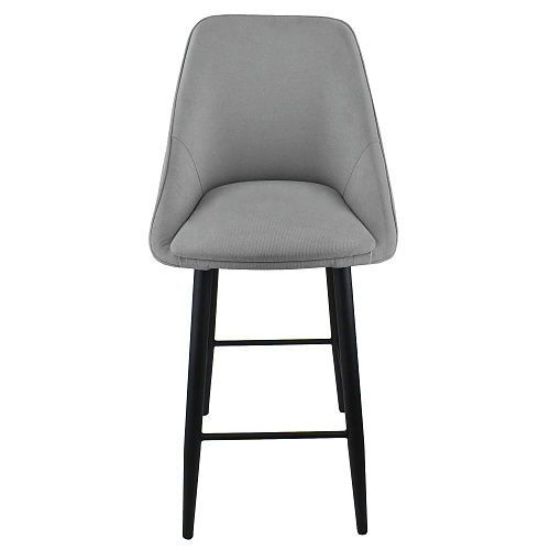 Стул барный Монти ST черный муар/Канди Грей