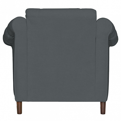 Кресло отдыха Ника Новое CATANIA GRAPHITE/Орех