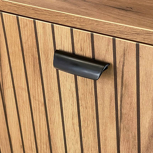 Тумба под ТВ Моди дуб крафт золотой/белое дерево