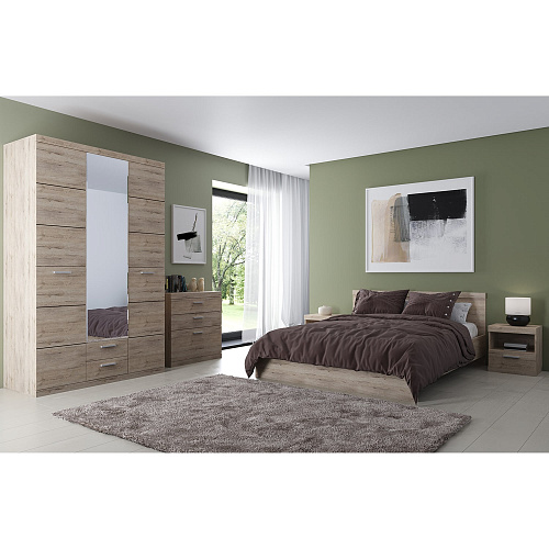 Тумба  прикроватная 1S OSKAR дуб Санремо