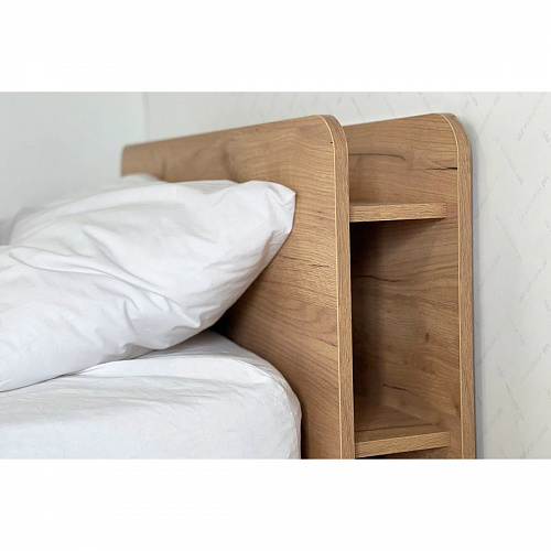 Кровать с подъемным механизмом Юниор 90х200 дуб крафт золотой