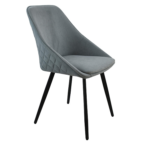 Стул Монти ST Лофт черный муар/Катания Сильвер