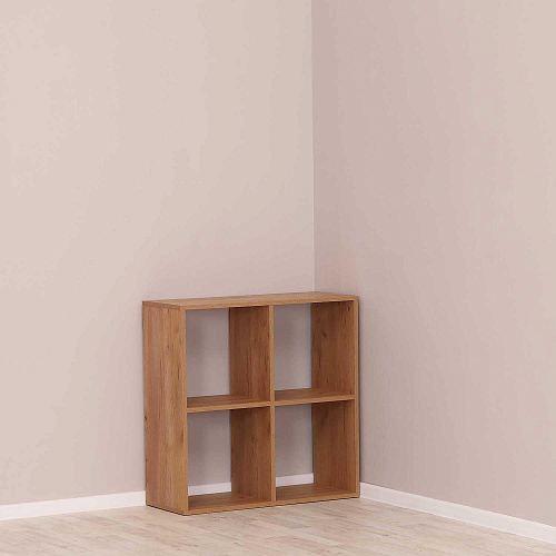 Стеллаж КУБ 4 МФ.01.09.000 Дуб Крафт золотой