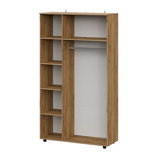 Шкаф Байкал трехстворчатый Дуб Золотой/Графит