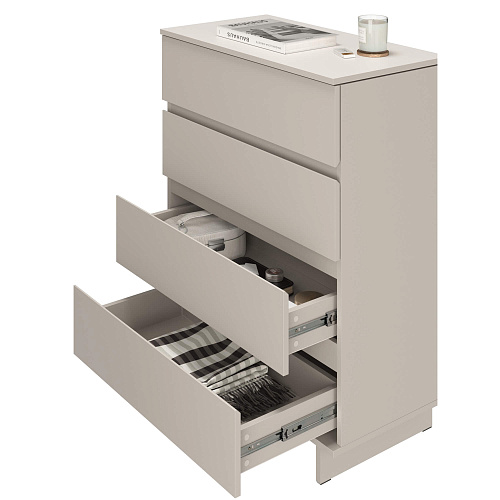 Комод НК DIEGO 4 ящика Кашемир