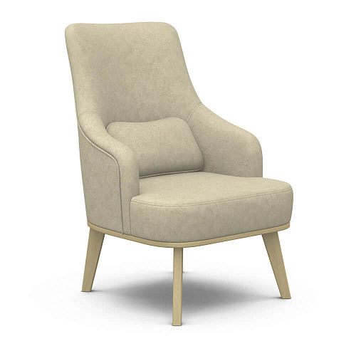 Кресло отдыха Комфорт-5 Высокая спинка PLUSH CREAM/Бесцветный