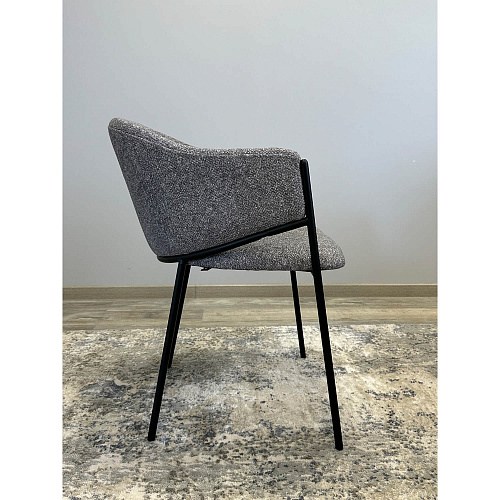 Стул Kenner 308SD черный/серый B12