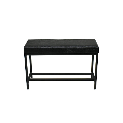 Банкетка Лофт черный муар/Бенгал черный