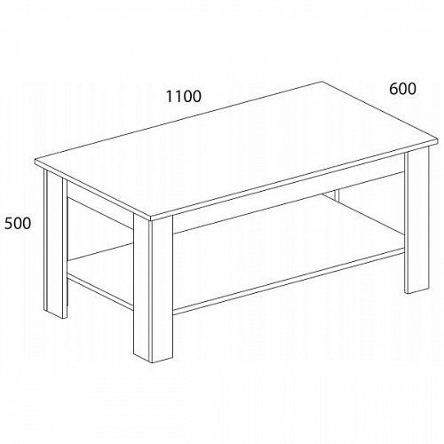 Гостиная TAURUS №1 Белый/Дуб вотан
