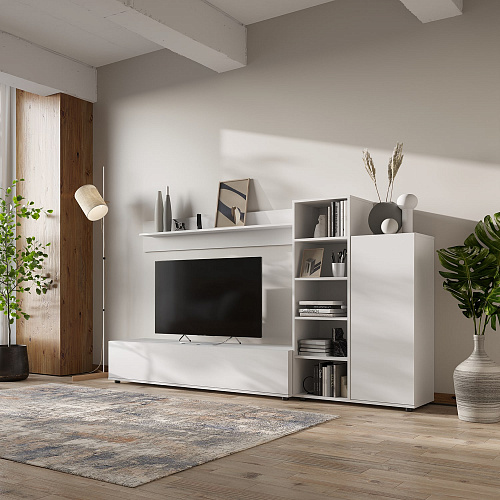 Гостиная НК AMAZON Белый/Белый