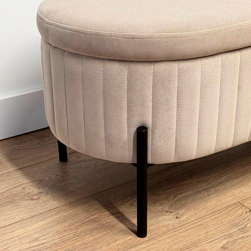 Пуф Винни капучино (велюр)