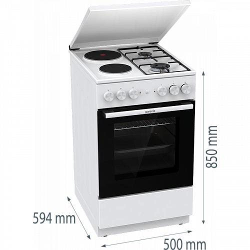 Комбинированная плита Gorenje GK5A12WG