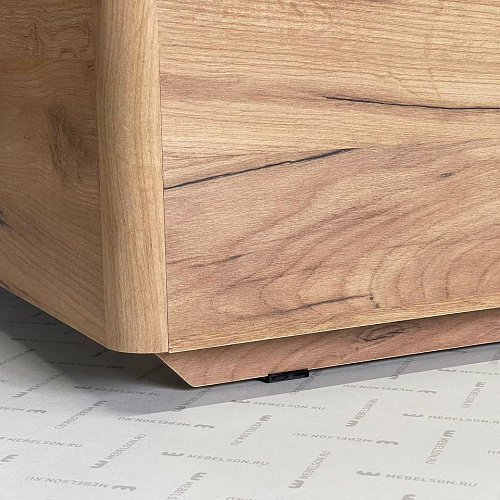 Кровать с подъемным механизмом Адам 160х200 дуб крафт золотой/белоснежный