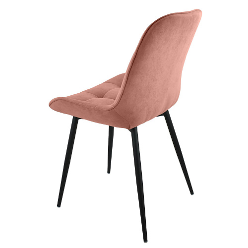 Стул Флоренция Эрго черный муар/Катания Корал