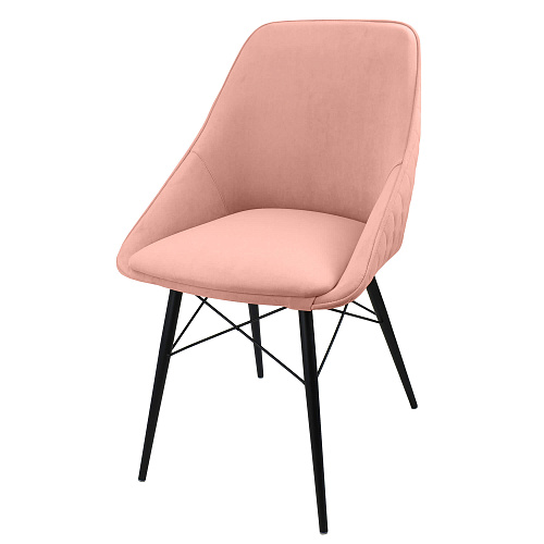 Стул Монти ST Люкс черный муар/Катания Корал