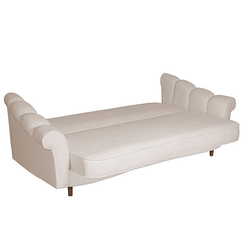 Диван Ника CATANIA LATTE/Орех