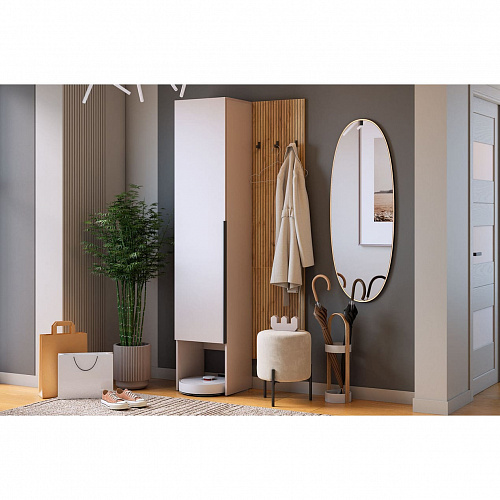 Вешалка 3 Бодрум дуб крафт золотой