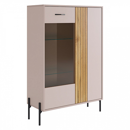 Гостиная Доминика К5 кашемир/дуб крафт золотой