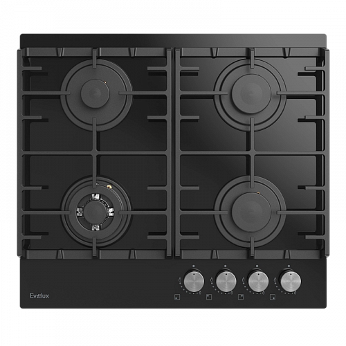 Встраиваемая варочная панель газовая EVELUX HEG 650 BG