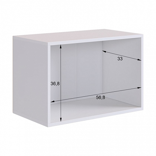 Антресоль двухдверная L600 Баско графит