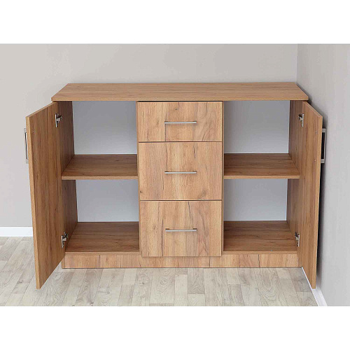 Комод КМ.006.02-12-00 Дуб Крафт золотой