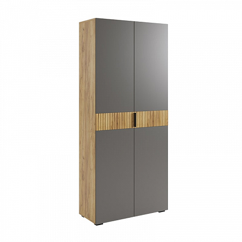 Прихожая К12 дуб крафт золотой/графит