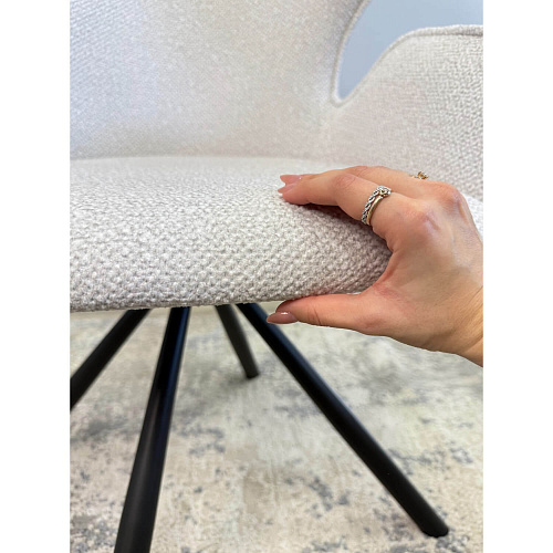 Стул Kenner 311SD черный/серебристый B06