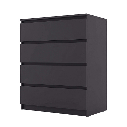 Комод ВЕГА Люкс 4Я Графит