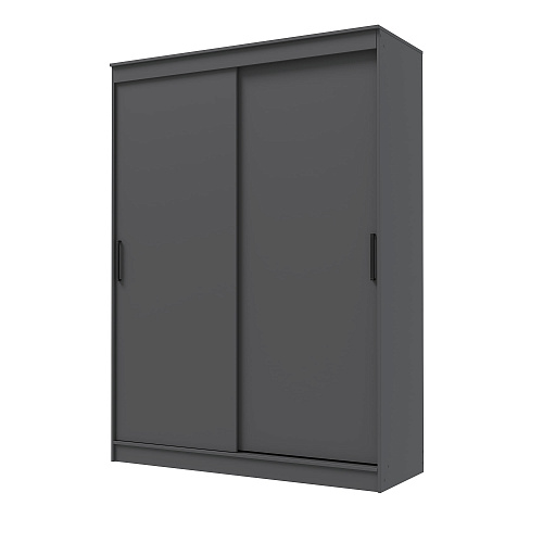 Шкаф-купе ГРАНД 1 1,6 Графит/Графит ЛДСП