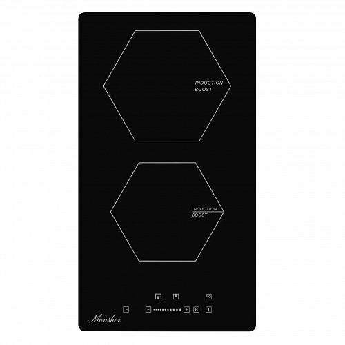 Встраиваемая индукционная  варочная панель домино MONSHER MHI 3002