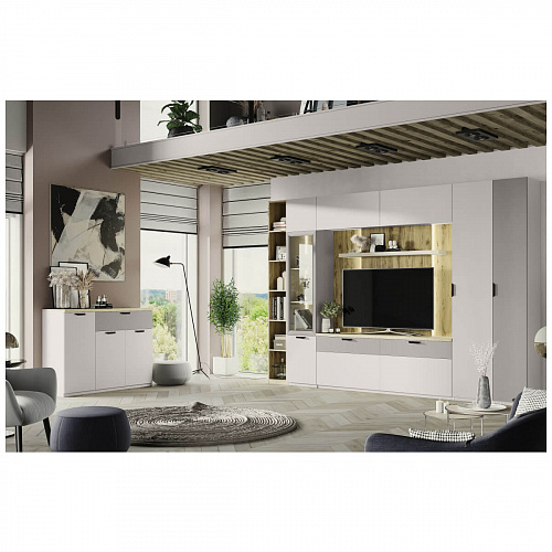 Тумба MODERN RTV 2D2SПерсидский жемчуг/Ирландский ликер