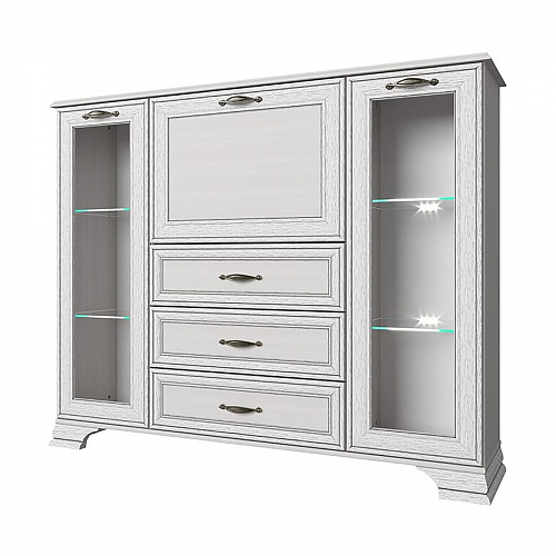 Тумба 2V1D3S TIFFANY Вудлайн кремовый