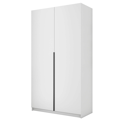 Шкаф Локер 1200 распашной Белый снег