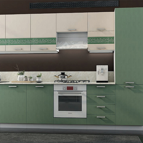 Кухня Милена 3100 Шато крем/Шато Бали