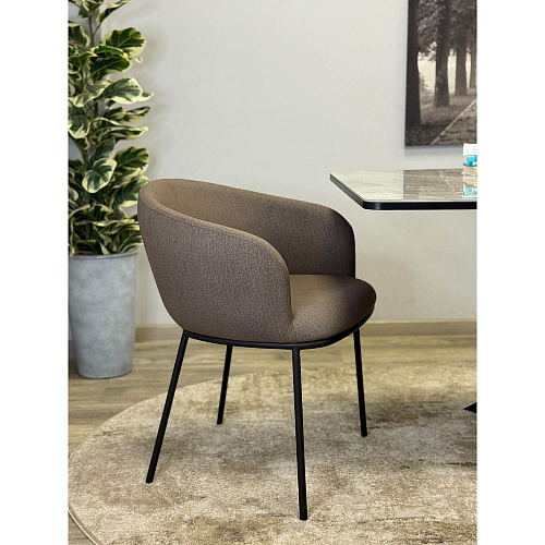 Стул Kenner 313SD черный/какао E33