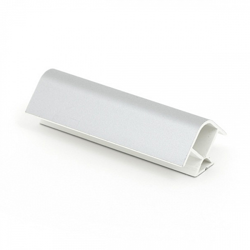 Угловое соединение для цоколя 90 H-100 мм, алюминий гладкий