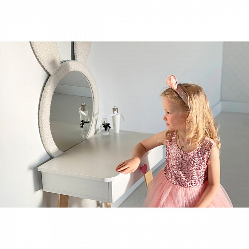 Набор детский Зайка белое дерево/белый (плюш)