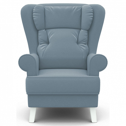 Кресло отдыха Комфорт-2 CATANIA DUSTY BLUE/Снег