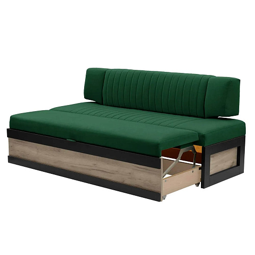 Кухонный диван Орион Дуб крафт серый/Мелисса 39