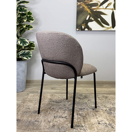 Стул Kenner 307SD черный/капучино B04