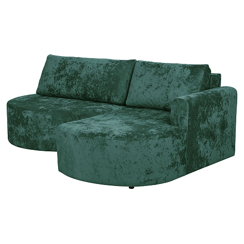 Угловой диван Каир (Левый) PLUSH DUSTY GREEN