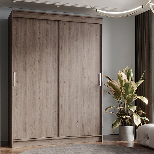 Шкаф-купе ГРАНД 1 1,6 Дуб горный/Дуб горный ЛДСП