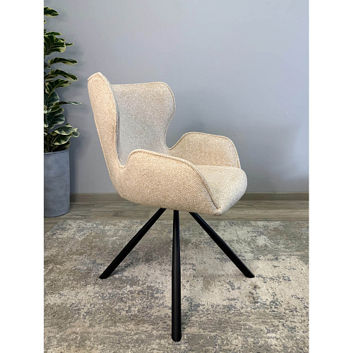 Стул Kenner 311SD черный/бежевый B01